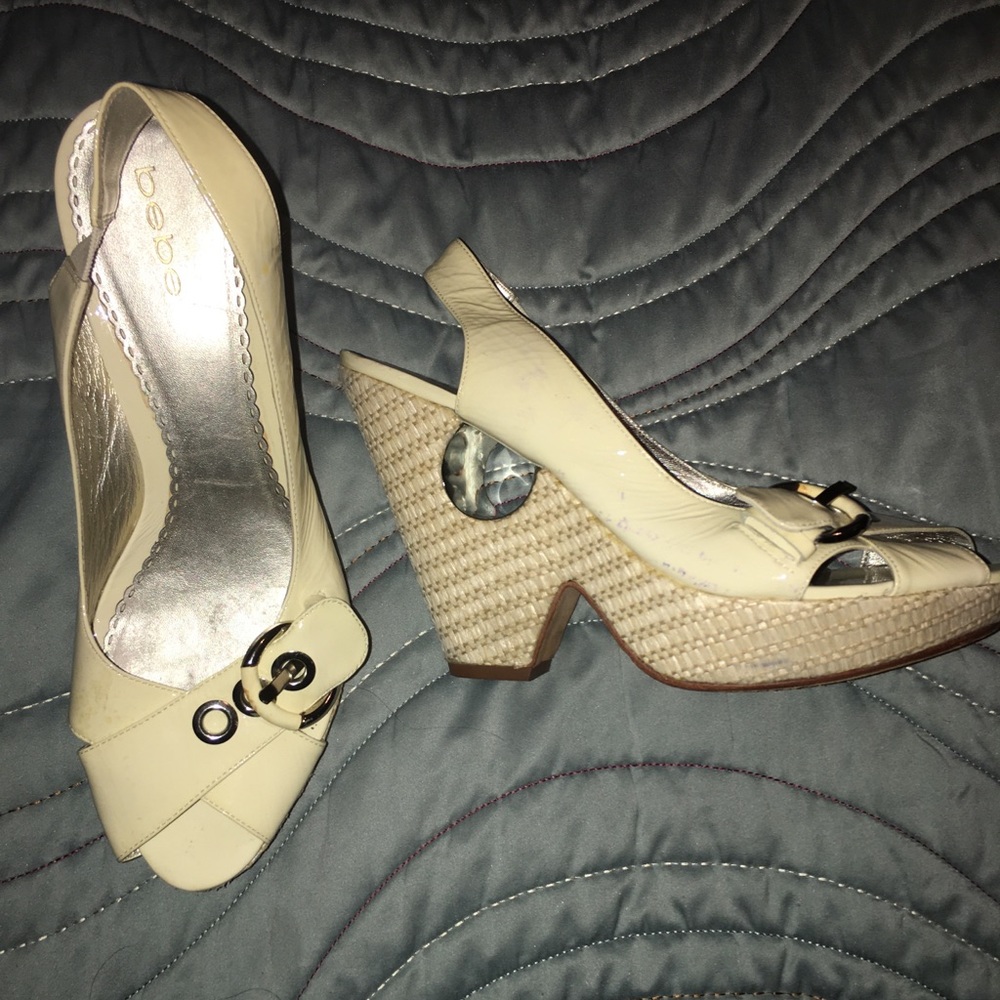 Bebe Wedge Sandal